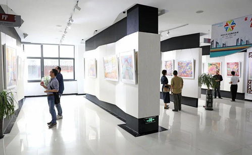 2020洞头·平阳文化走亲 洞头渔民画精品作品展在平阳鳌江展出与数字创意产品展览展示服务融合