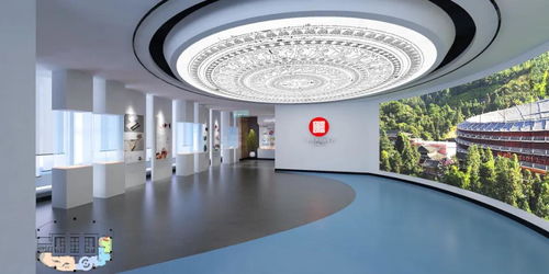 数字光影中的文化新境 旅发集团产品展示厅的锋范奖设计实践